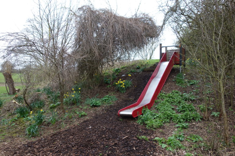 Play area before refurbishment