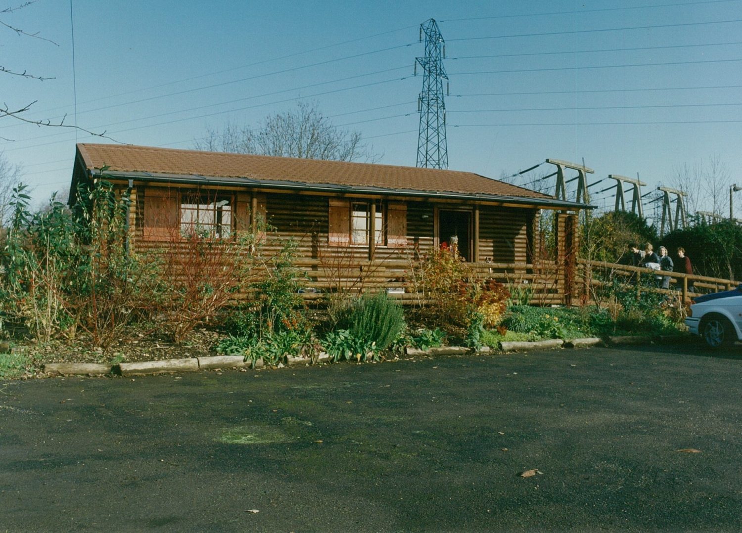 The original building was just the main foyer area as a classroom with a small kitchenette and toilets.